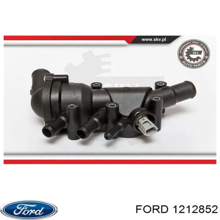Корпус термостата 1212852 Ford