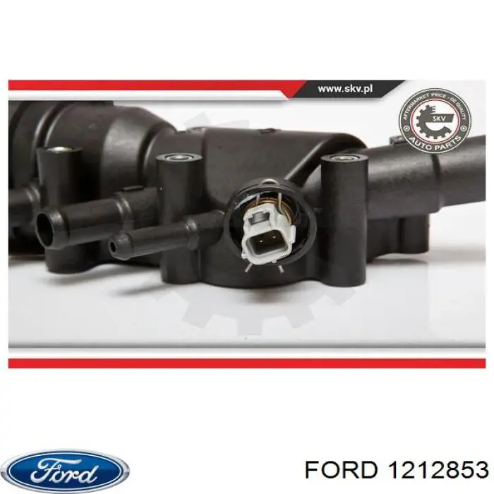 Корпус термостата 1212853 Ford