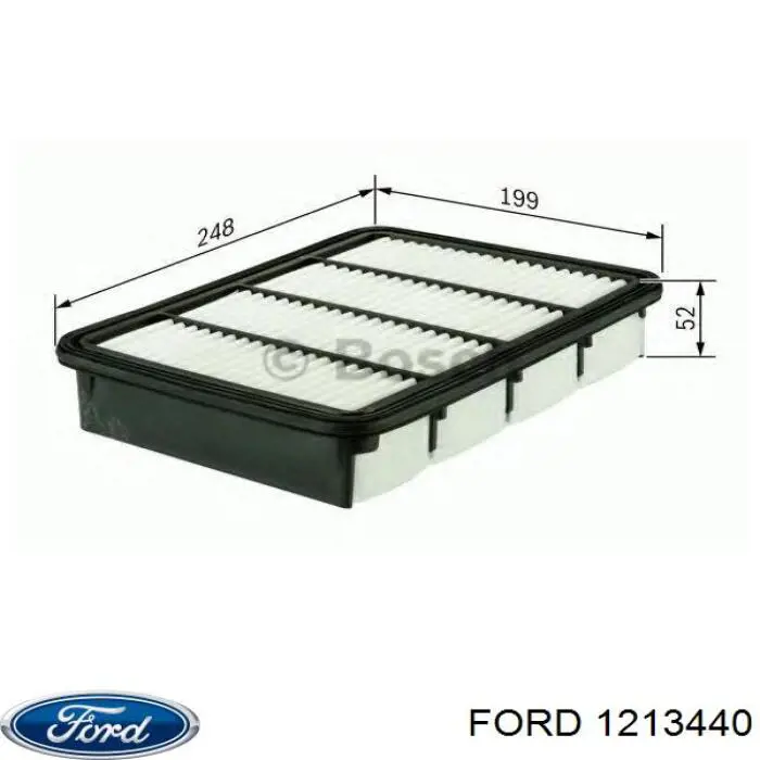 Купить 1213440 Ford Автомобильный фильтр воздуха