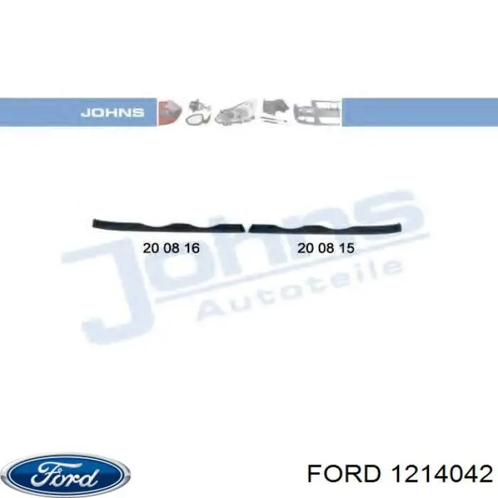 Цапфа (поворотный кулак) передний левый Ford 1214042 цена, от 361.76 USD