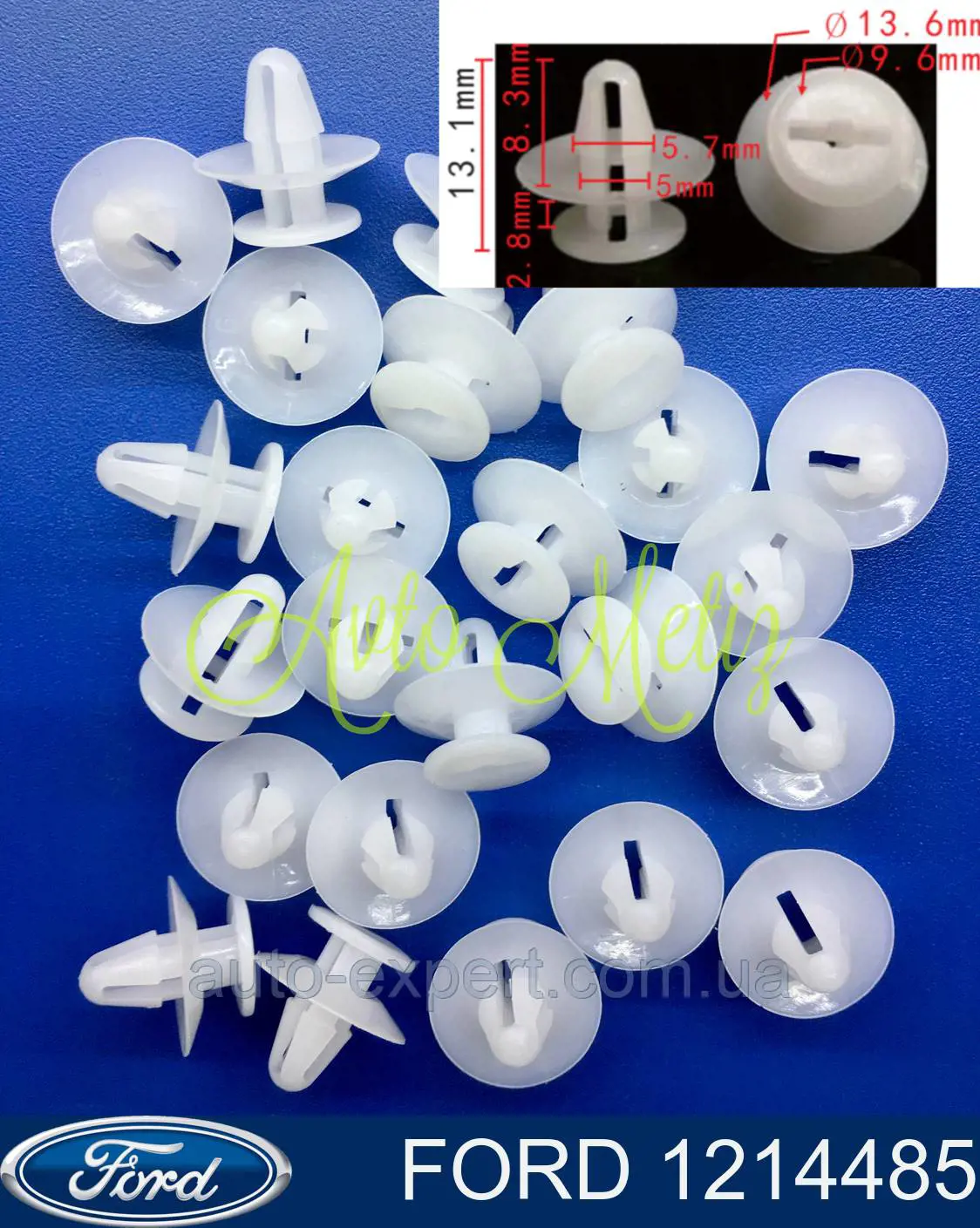 Пистон (клип) крепления обшивки двери Romix B23168 цена, от 0.30 USD