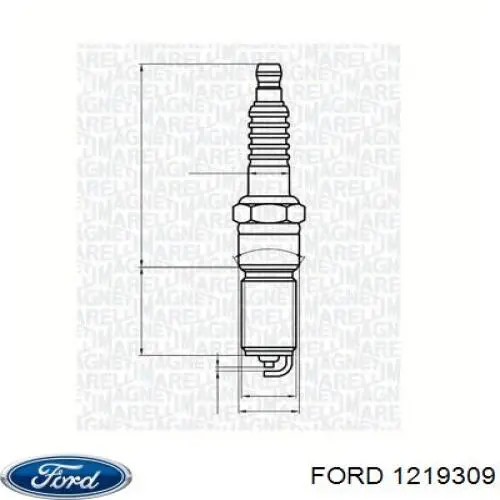 1219309 Ford Свечи зажигания