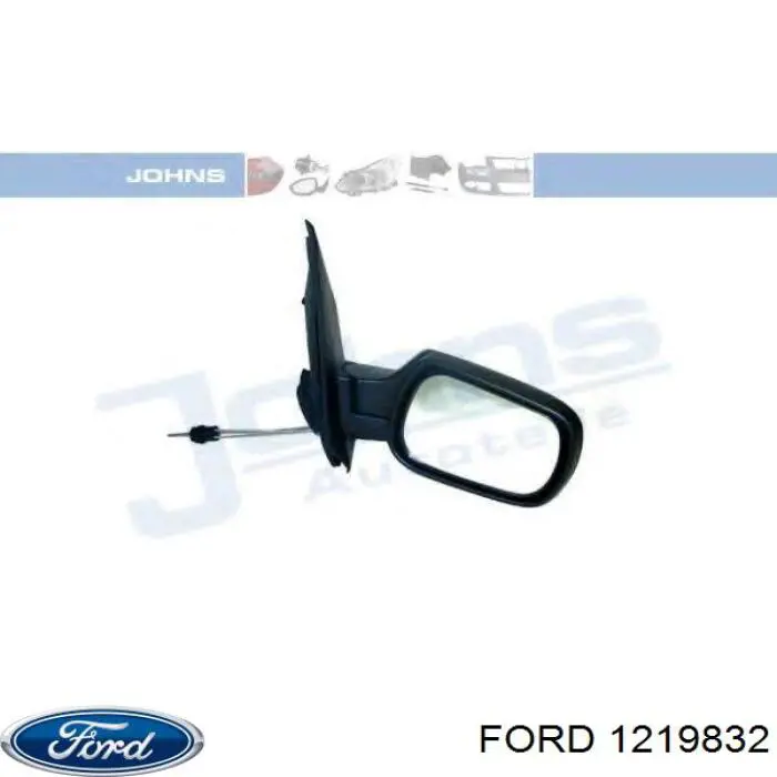 Наружное зеркало правое Ford 1219832 цена, от 25.34 USD
