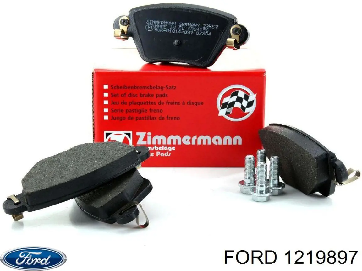 Задние дисковые колодки Ford 1219897
