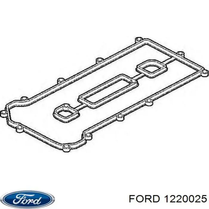1220025 Ford прокладка клапанной крышки двигателя, комплект