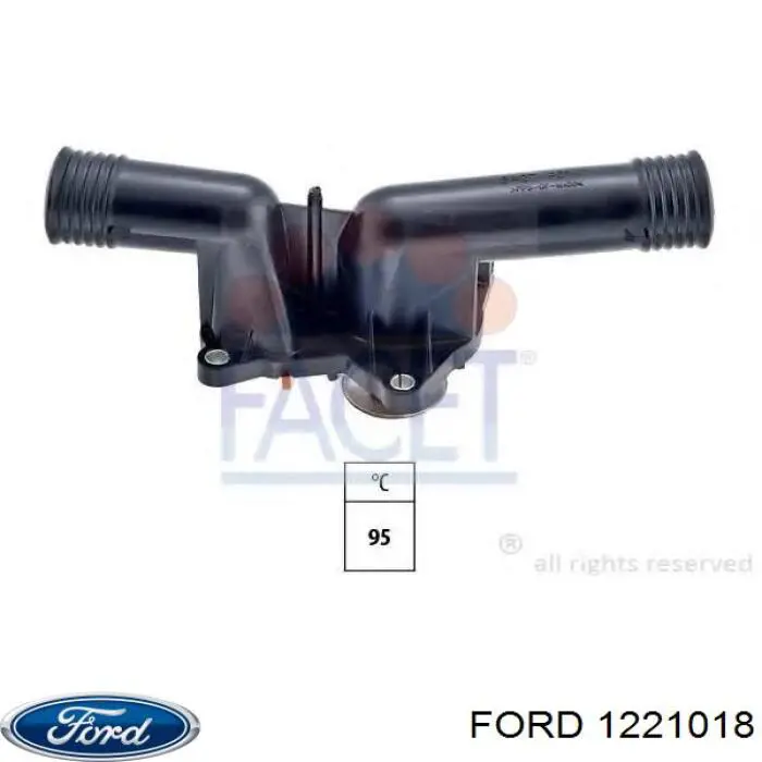 1221018 Ford Воздушный фильтр двигателя