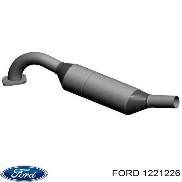 Глушитель, передняя часть Ford 1221226 цена, от 27.89 USD