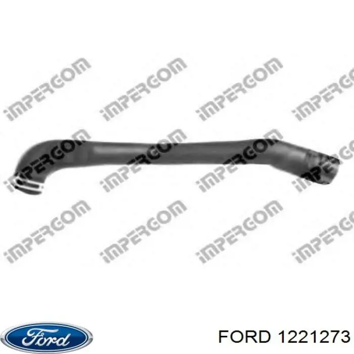 1221273 Ford шланг (патрубок радиатора охлаждения верхний)