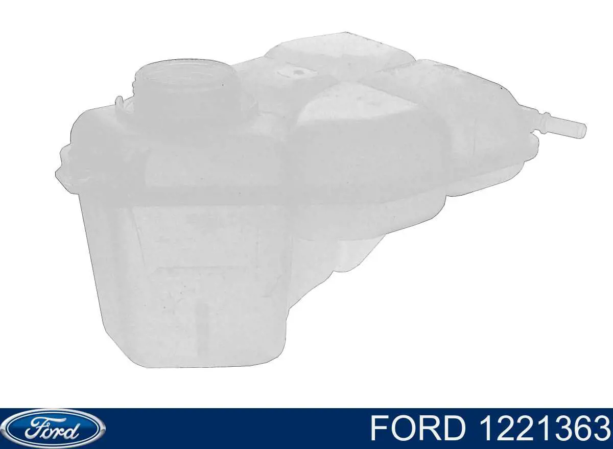 Бачок системы охлаждения расширительный Ford 1221363
