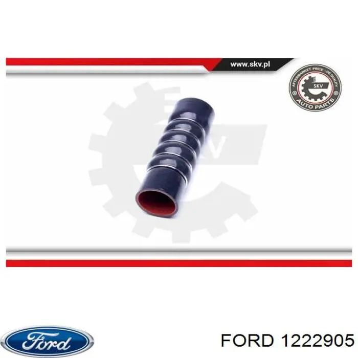 1222905 Ford mangueira (cano derivado esquerda de intercooler)