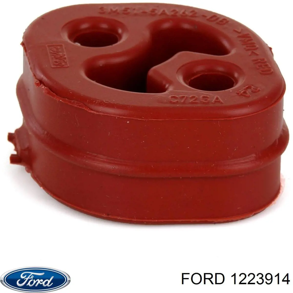 Almohadilla de montaje del silenciador 1223914 Ford