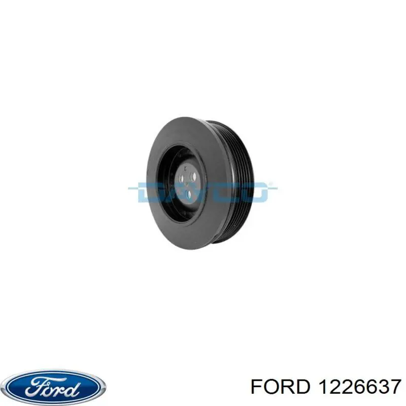 Купить 1226637 Ford Шкив-демпфер коленвала