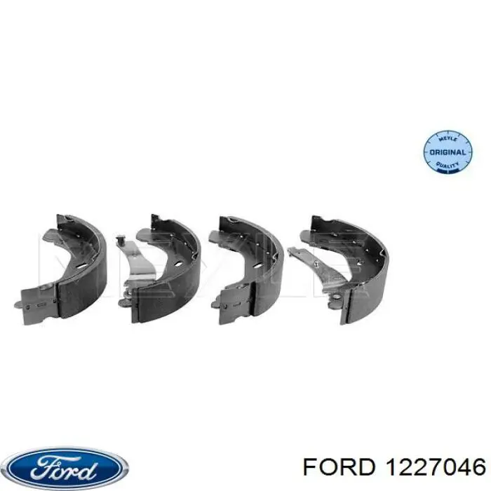 Купить 1227046 Ford Задние барабанные тормозные колодки