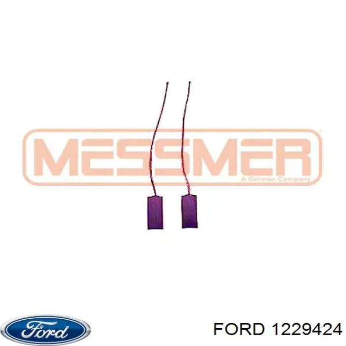 Генератор автомобиля Ford 1229424