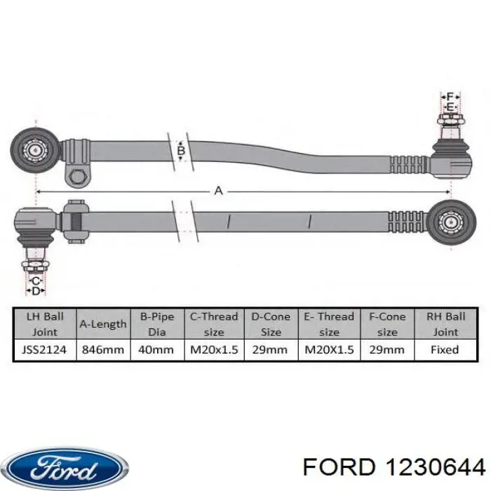 Каталитический нейтрализатор отработавших газов Ford 1230644 цена, от 26.93 USD