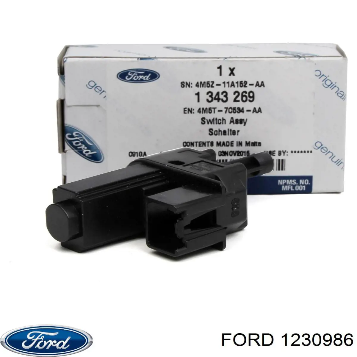 1230986 Ford датчик включения сцепления