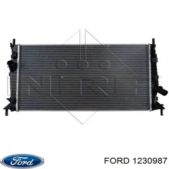 1230987 Ford радиатор