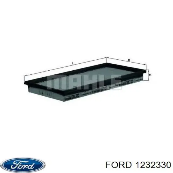 Элемент воздушного фильтра Ford 1232330 цена, от 23.27 USD