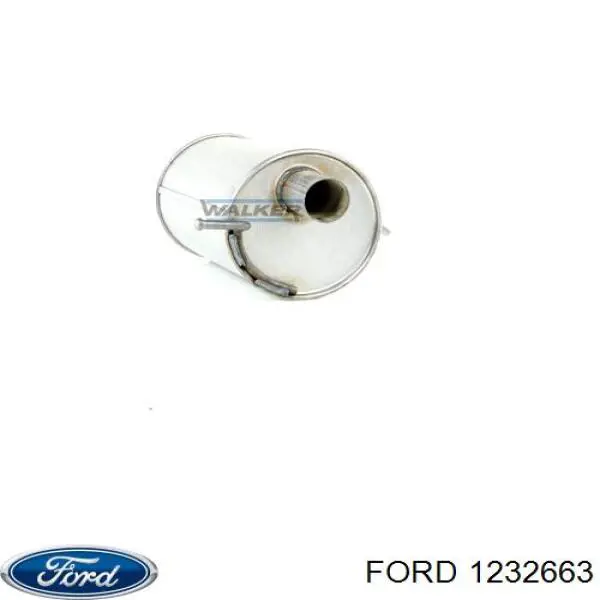 Выхлоп задний Ford 1232663 цена, от 50.61 USD