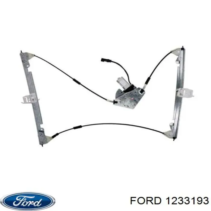 Купить 1233193 Ford Механизм стеклоподъемника двери задней левой
