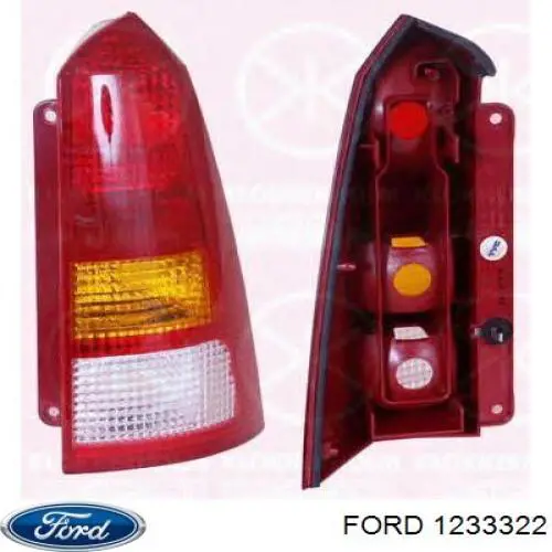 Задний фонарь 1233322 Ford