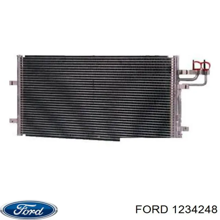 1234248 Ford радиатор кондиционера