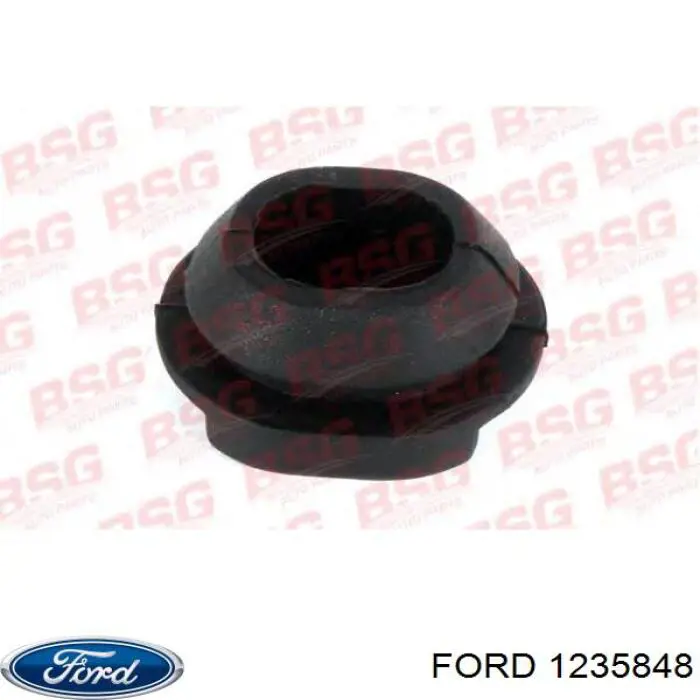 1235848 Ford coxim superior de fixação do radiador