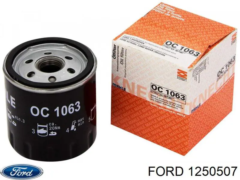 Фильтр очистки масла центробежный Ford 1250507 цена, от 8.50 USD