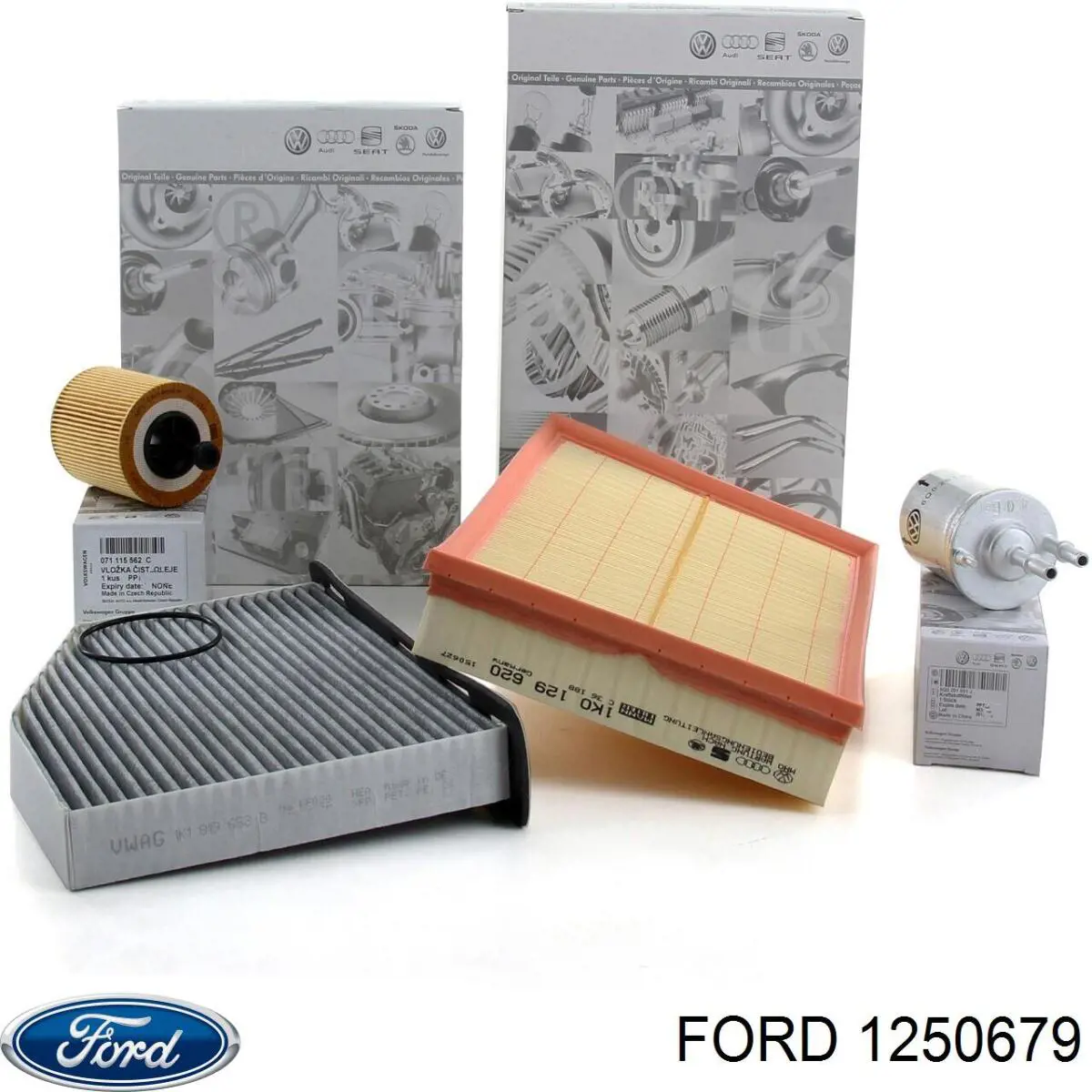 Масляный фильтр 1250679 Ford