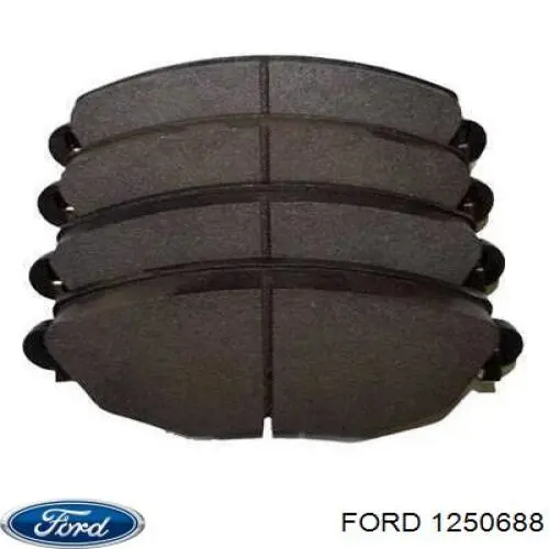 Тормозные колодки Ford 1250688