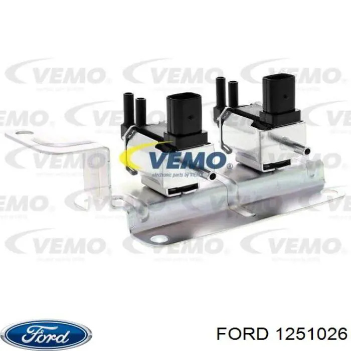 1251026 Ford переключающий клапан регулятора заслонок впускного коллектора