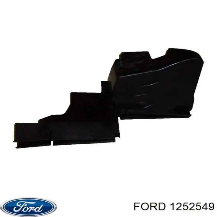 1252549 Ford conduto de ar (defletor direito do radiador)