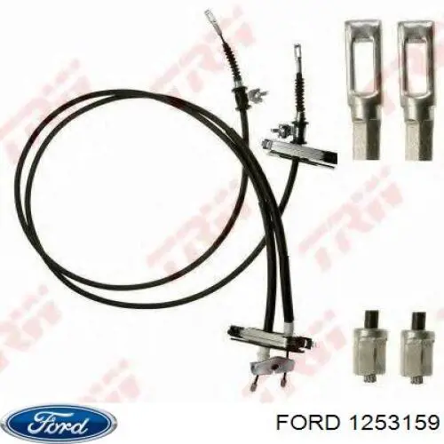 Задний трос ручника Ford 1253159 цена, от 29.78 USD