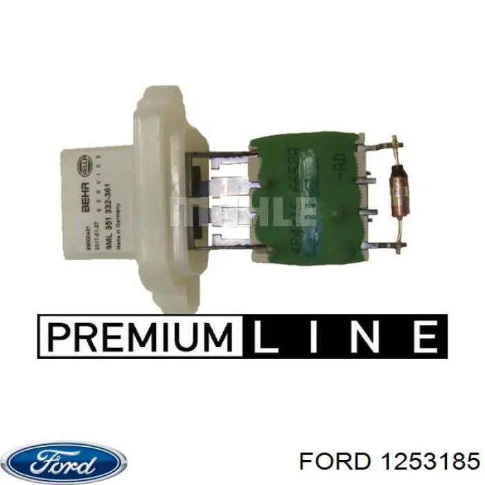 Купить 1253185 Ford Регулятор оборотов вентилятора печки