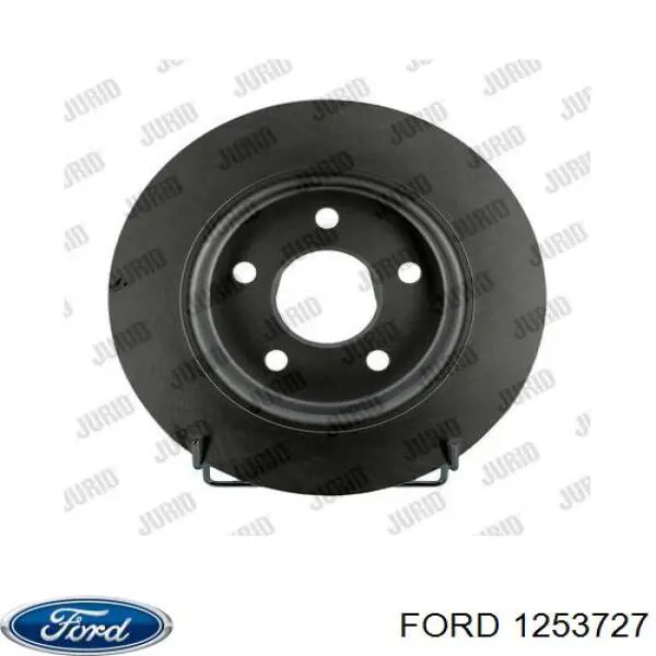 1253727 Ford диск тормозной задний