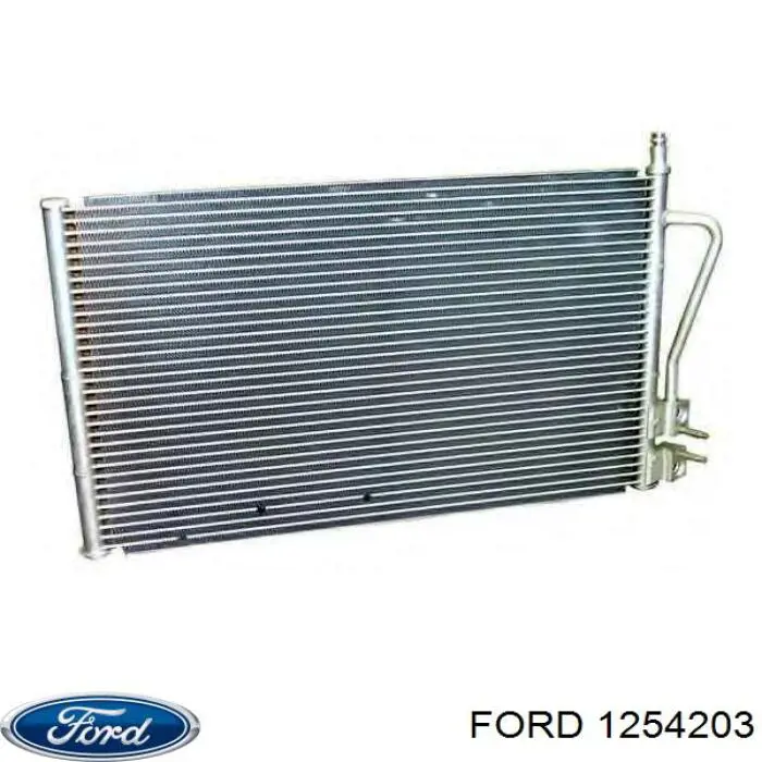 1254203 Ford радиатор кондиционера