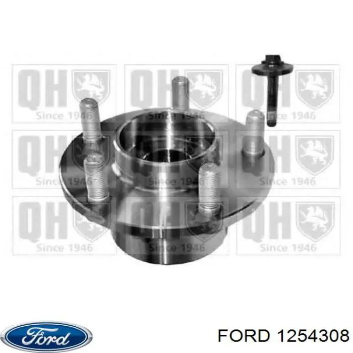 Купить 1254308 Ford Ступица переднего колеса