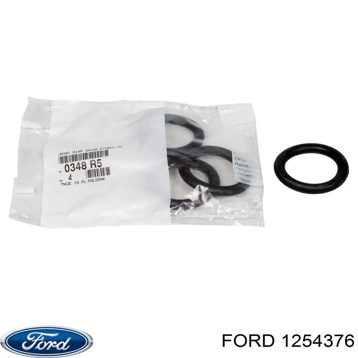 Купить 1254376 Ford Прокладка впускного коллектора