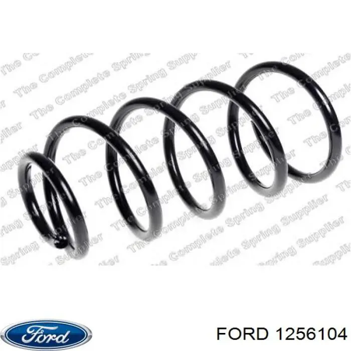 1256104 Ford Пружина передней подвески