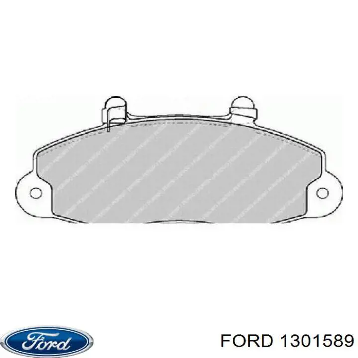 Тормозные колодки Ford 1301589