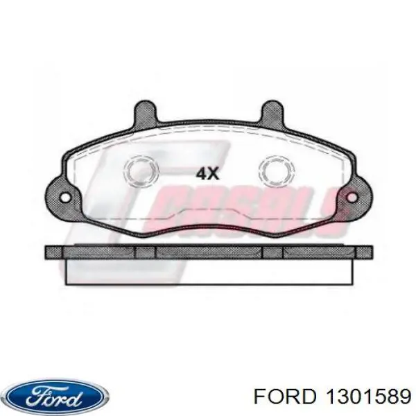 1301589 Ford Колодки передние
