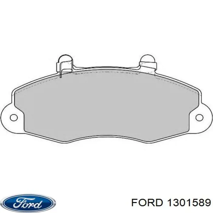 Купить 1301589 Ford Колодки тормозные