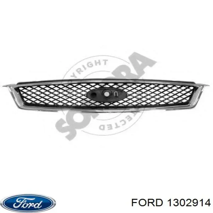 Фара противотуманная левая 1302914 Ford