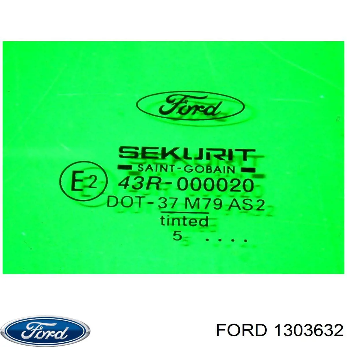 Окно задней двери Ford 1303632 цена, от 13.27 USD