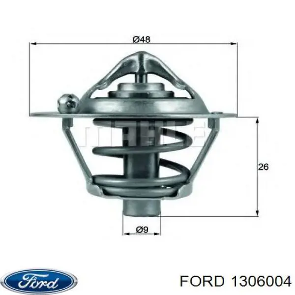 Термостат в корпусе Ford 1306004 цена, от 9.77 USD