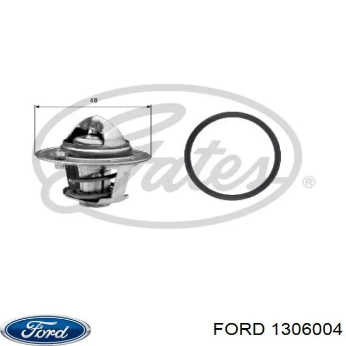 Купить 1306004 Ford Автомобильный термостат