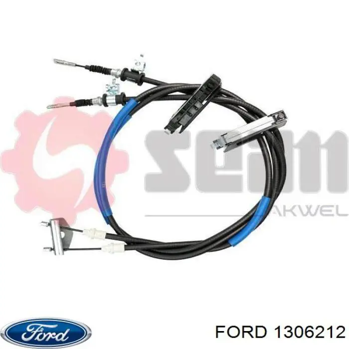 Задний трос ручника Ford 1306212 цена, от 25.55 USD