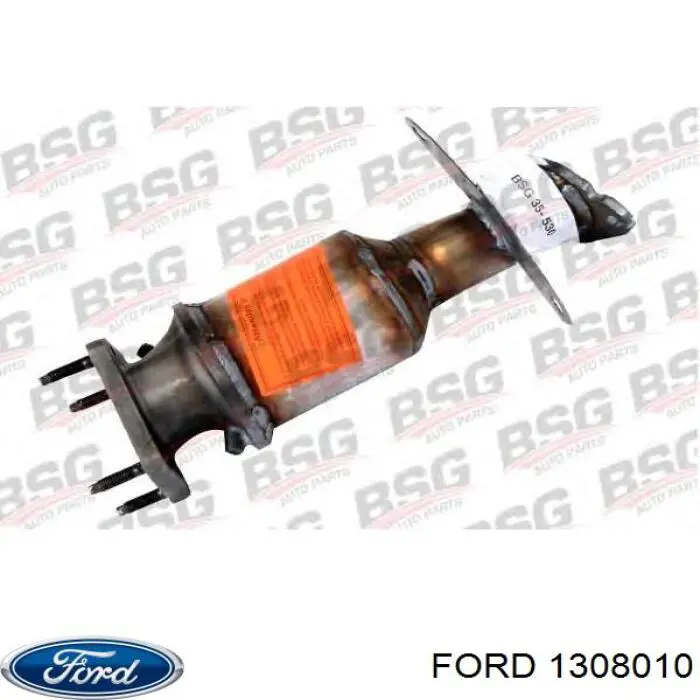 Каталитический нейтрализатор отработавших газов Ford 1308010 цена, от 189.83 USD