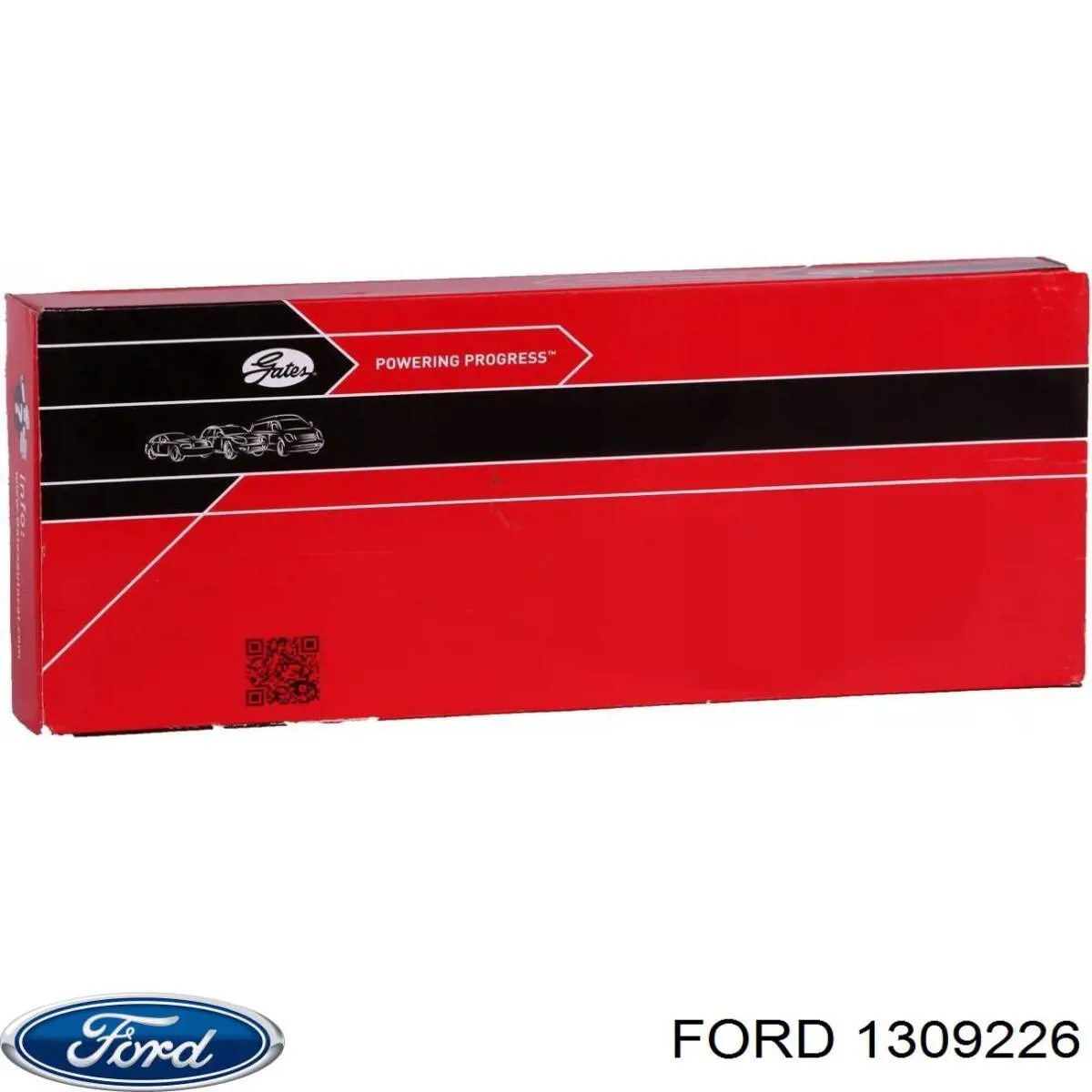 1309226 Ford шланг (патрубок интеркуллера левый)