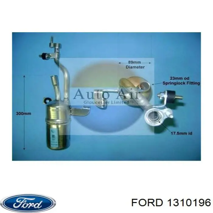 Осушитель кондиционера 1310196 Ford